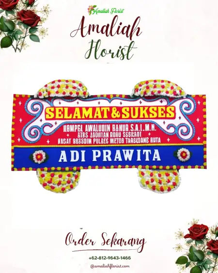 Papan Bunga Ucapan Selamat Drawati
